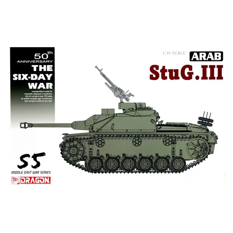 Char / Tank Stug III "Arab" - 50e Anniversaire - DRAGON 3601 - 1/35 Super Prix