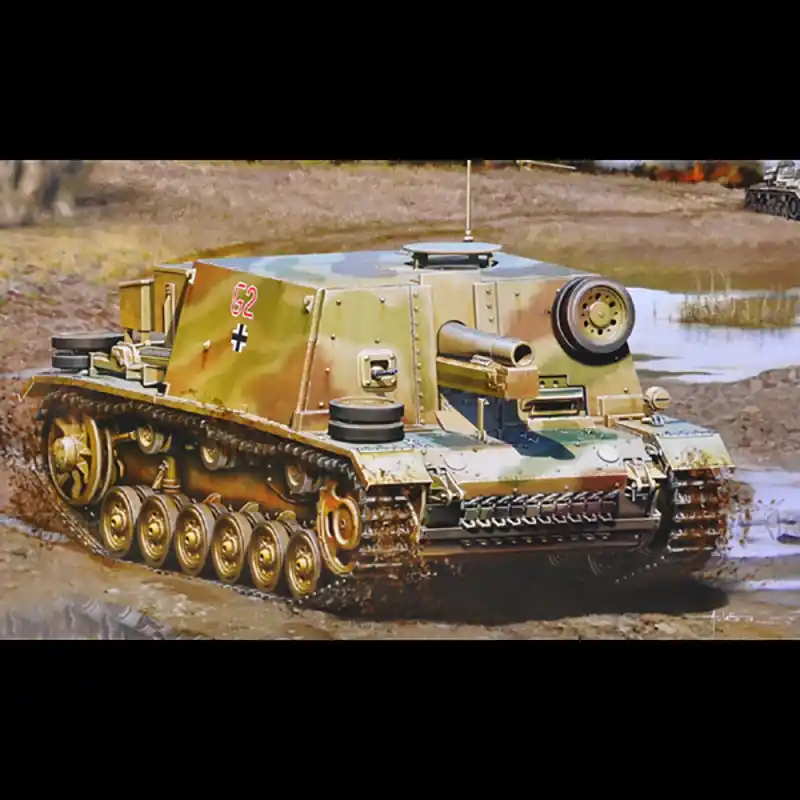 Char d‘assaut, Sturm infanterie 33, Canon 15 cm - DRAGON 6749 - 1/35 Offre Limitée