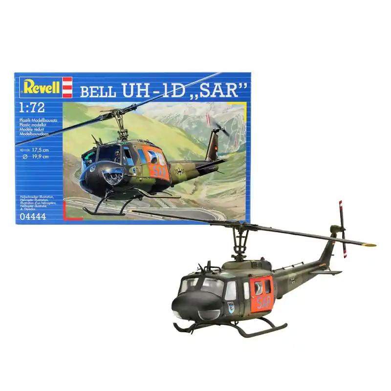Hélicoptère Bell UH-1D SAR - REVELL 4444 - 1/72 Super Prix