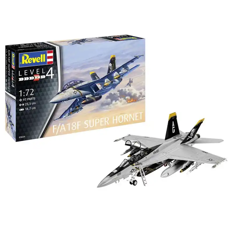Affaire À Saisir F/A-18F Super Hornet "Jolly Roger" - REVELL 3834 - 1/72