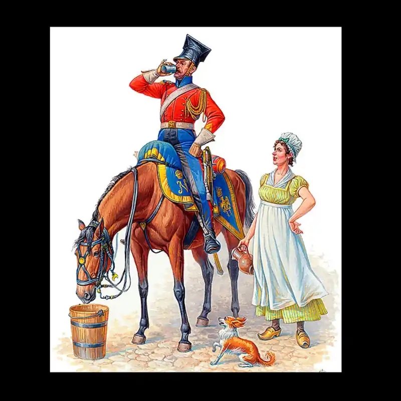 Bon Plan Lancier Rouge, Série "Guerres Napoléonienne" - MASTER BOX 3209 - 1/32