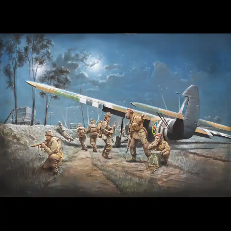 Satisfait Ou Remboursé Avion AS.51 Horsa Mk.I, avec parachutistes - ITALERI 1356 - 1/72