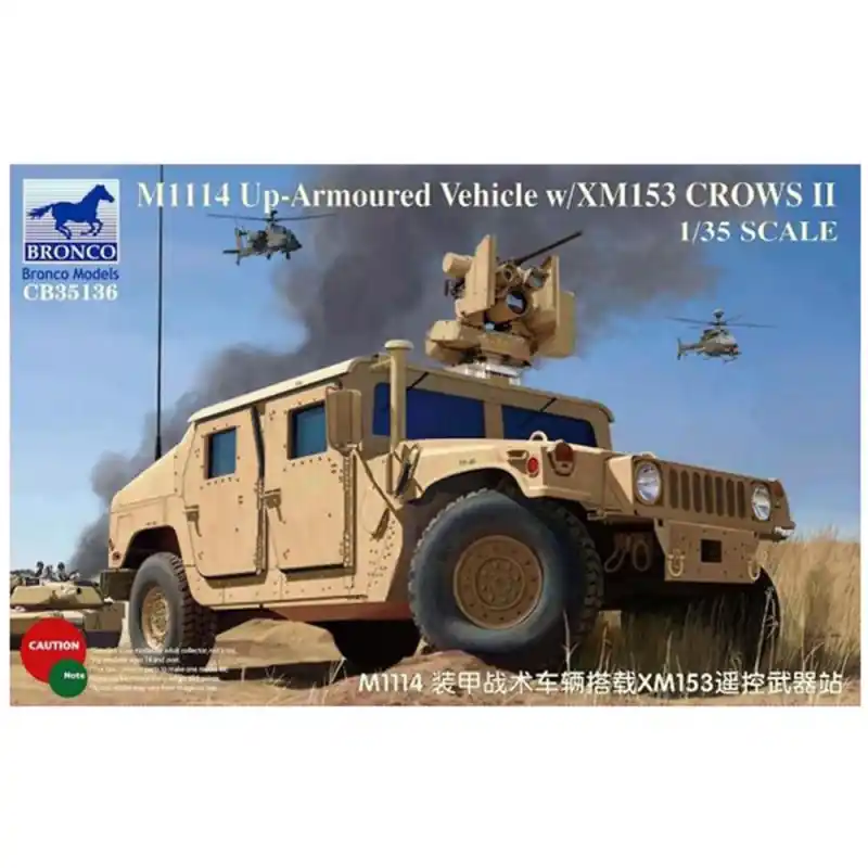 Voiture, Hummer XM153 Crows 2 - BRONCO 35136 - 1/35 Prix Réduit