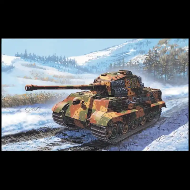 Jusqu'à Épuisement Des Stocks Char King Tiger Sd.Kfz. 182 - ITALERI 7004 - 1/72