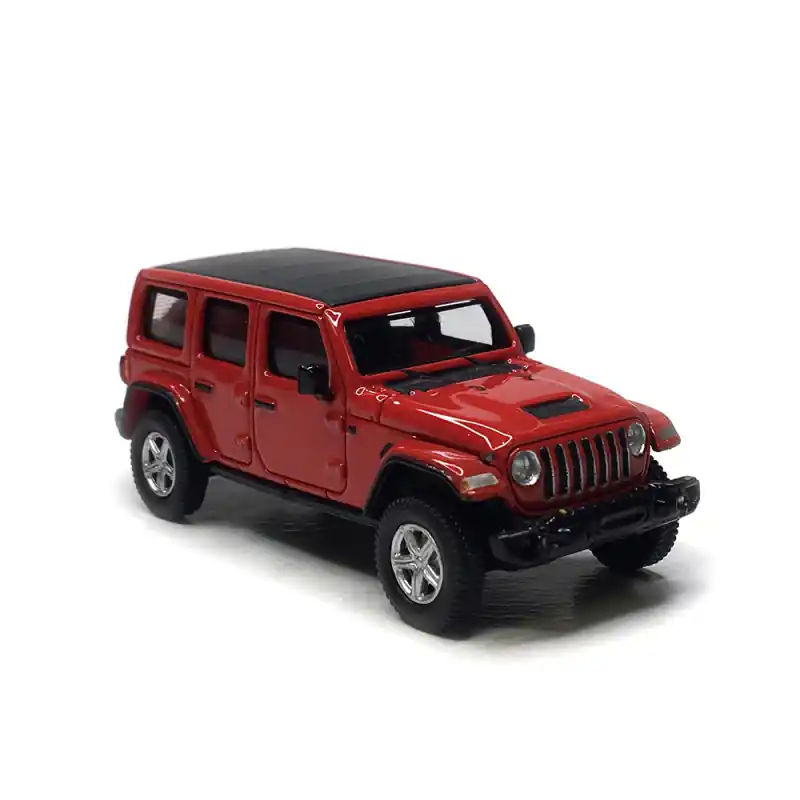 MicroCity, Jeep Wrangler, rouge, 2017 - HERPA 87MC000011 - HO 1/87 Offre Exclusive