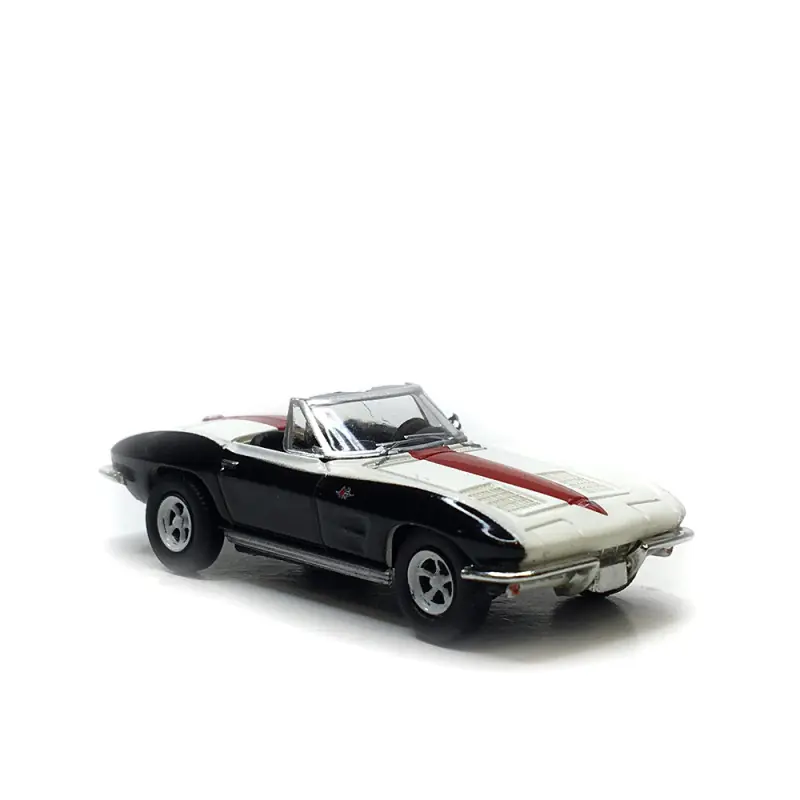 Produit De Marque Chevrolet Corvette C2, cabriolet ouvert, weekend on race track, 1963 - Brekina 18029 - HO 1/87