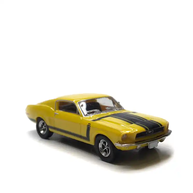 Vente Flash Ford Mustang Fastback, jaune et noir, 1968 - BREKINA 19611 - HO 1/87