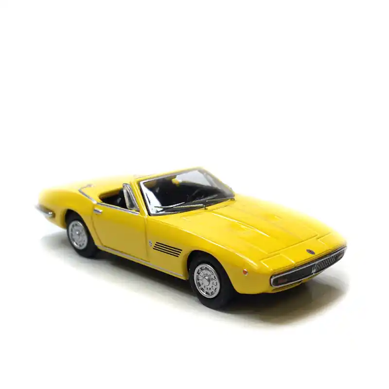 Expédié Aujourd'hui Maserati Ghibli spyder coupé, jaune, 1969 - Minichamps 870123031 - 1/87