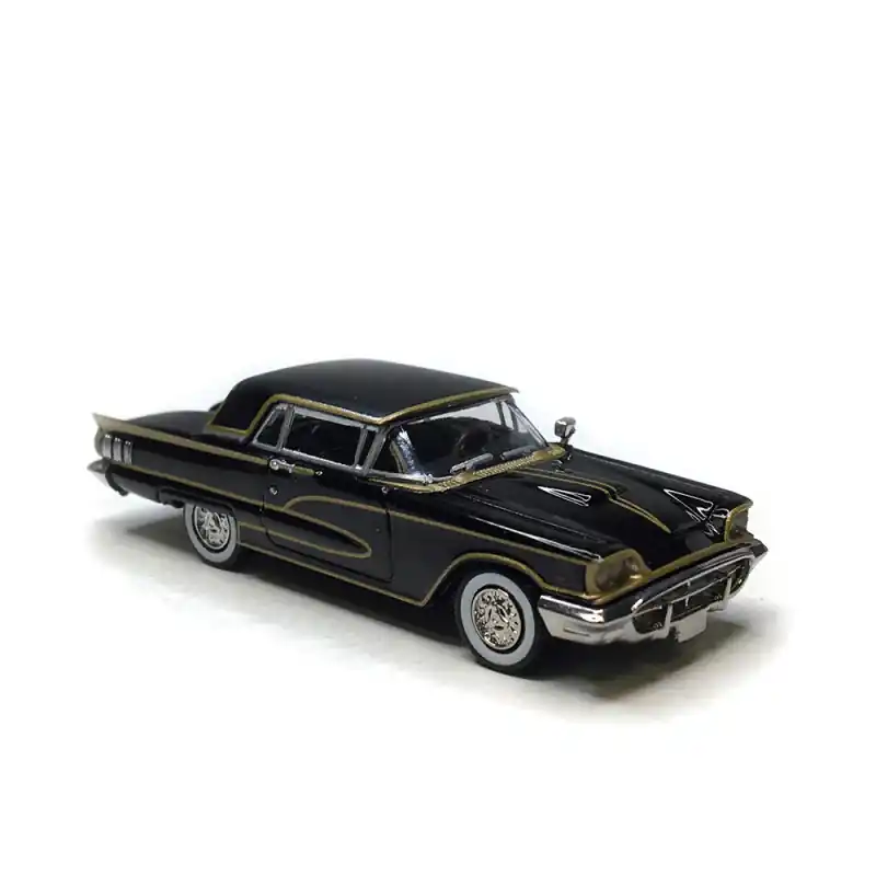 Offre Exclusive Thunderbird hardtop, noir/doré de Billy Gibbons, 1960 - BREKINA 18205 - HO 1/87