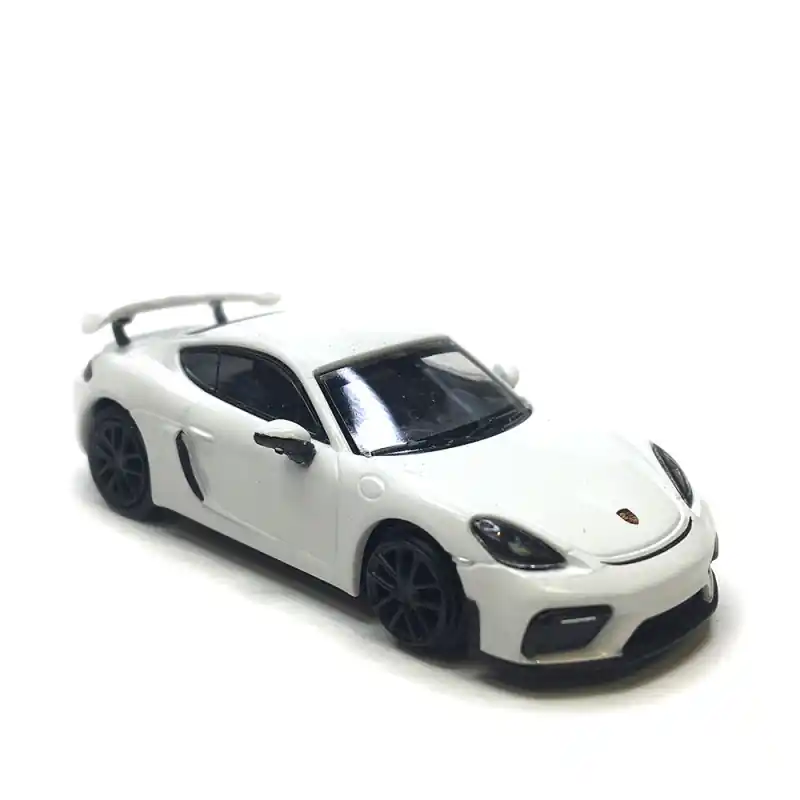 Porsche 718 Cayman GT4, blanc, 2019 - Minichamps 870067604 - 1/87 Dernier Modèle