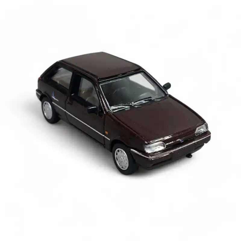 Seulement Aujourd'hui Ford Fiesta MK III Calypso, Violet foncé, 1989 - PCX870463 - HO 1/87