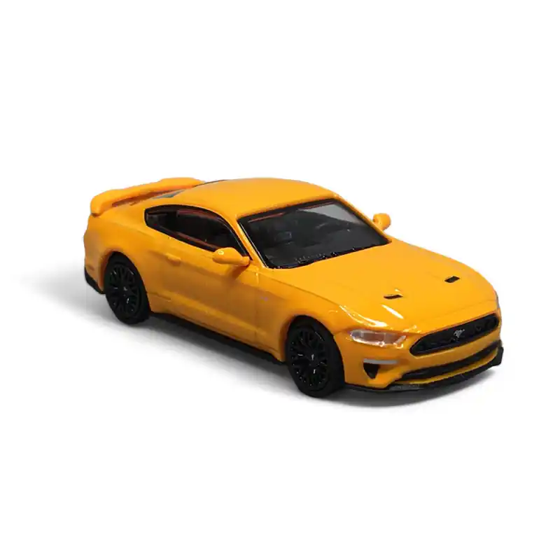Bon Marché Ford Mustang 2018, Orange - Minichamps 870087024 - HO 1/87
