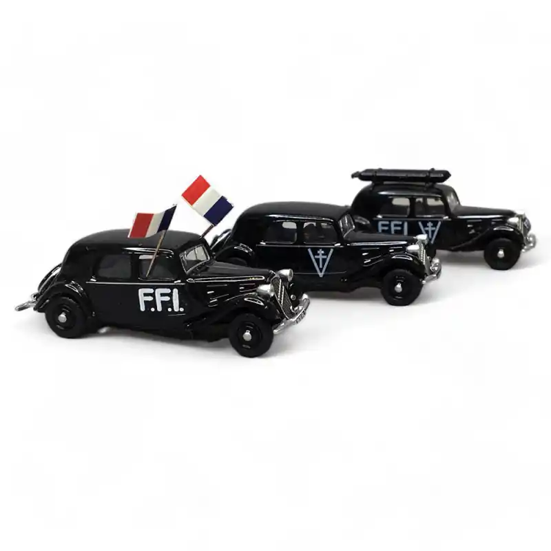 Coffret 80 ans de la libération 1944-2024 en boite vitrine - SAI6199 - HO 1/87 Satisfait Ou Remboursé