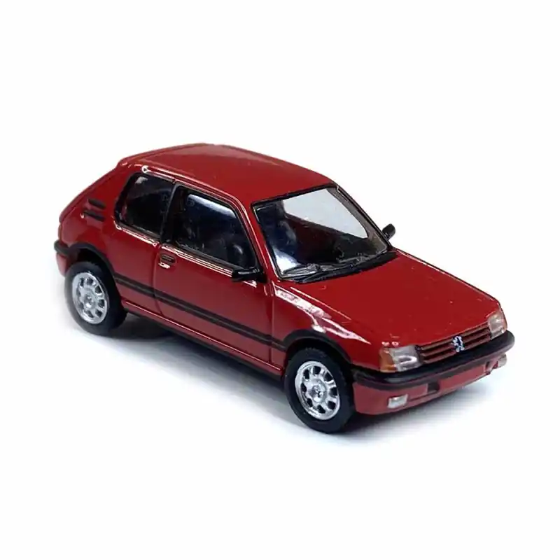 Seulement Aujourd'hui Peugeot 205 GTI, 1.9l, rouge Vallelunga - SAI / PCX87 6313 - HO 1/87