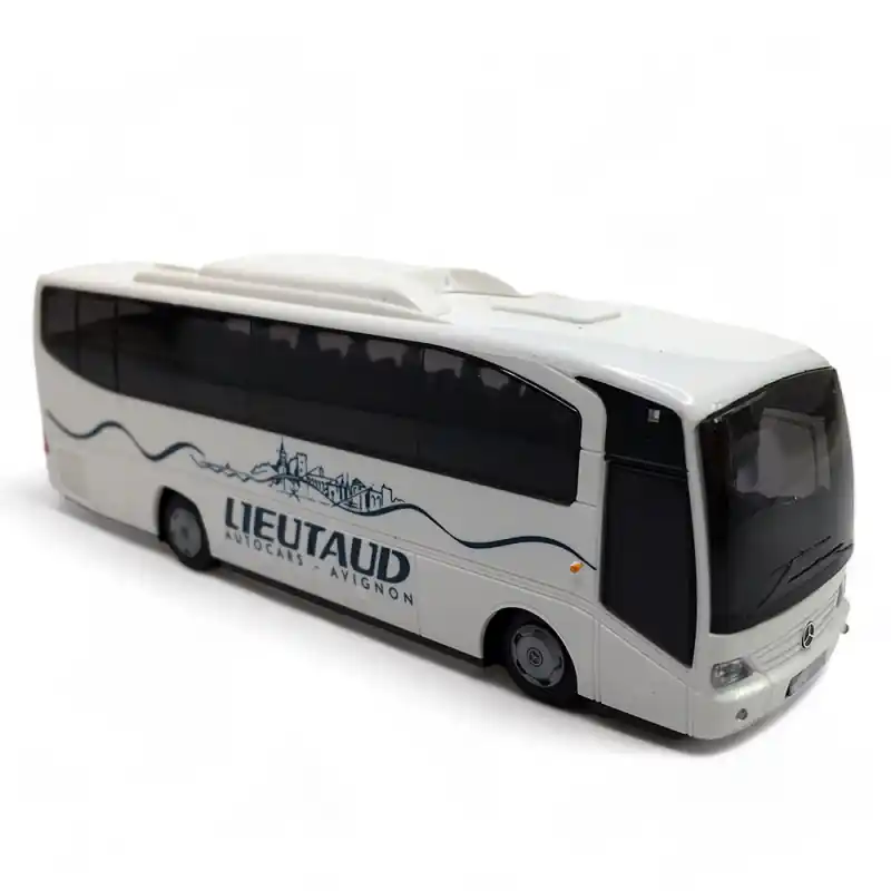Prix Réduit Mercedes Benz Autocar Lieutaud, Blanc - AWM 76342 - HO 1/87