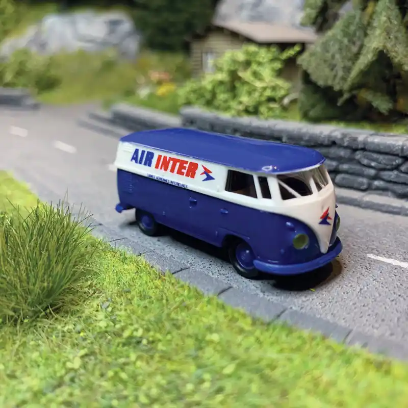 VW Combi Split Tôlé "Air Inter" - BREKINA 32762 - 1/87 Prix Cassé