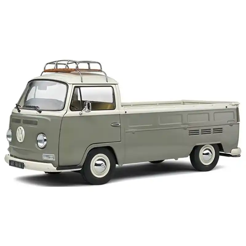 Affaire À Saisir VW T2 Combi Bay Window Pick Up, Gris, 1968 - SOLIDO S1809402 - 1/18