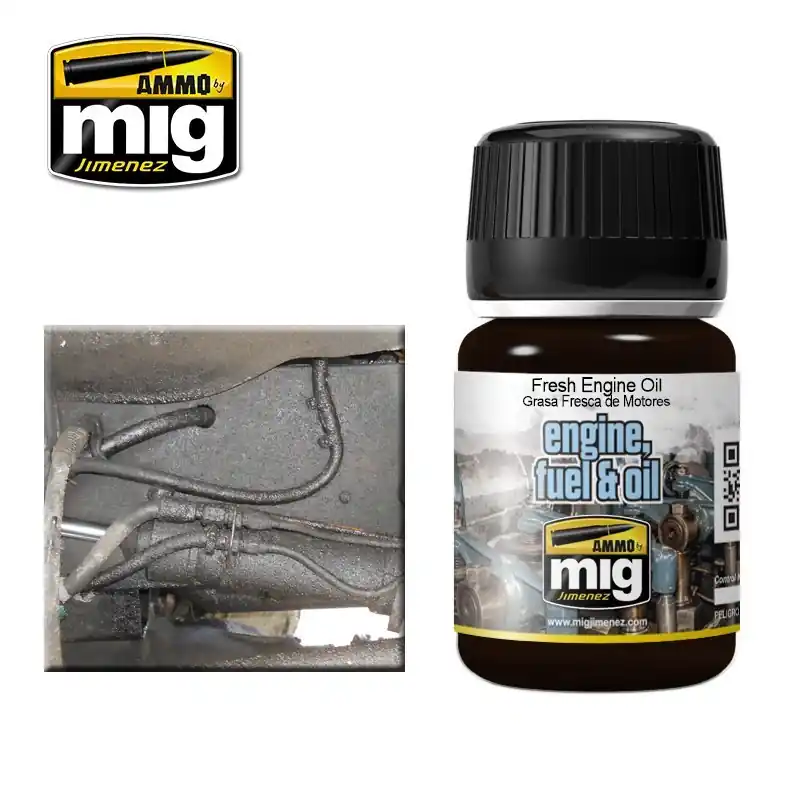 Effet d‘huile pour moteurs - 35ml - AMMO A.MIG-1408 Livraison Express
