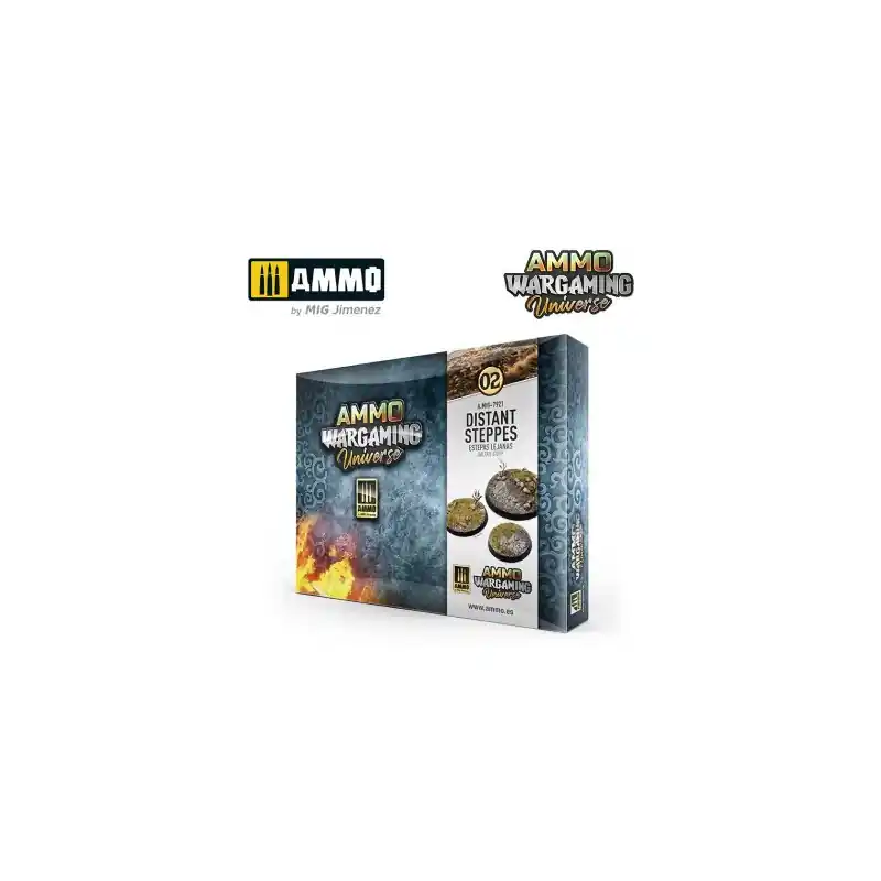 AMMO Wargaming Univers 02 - Steppes lointaines - AMMO 7921 Meilleur Choix