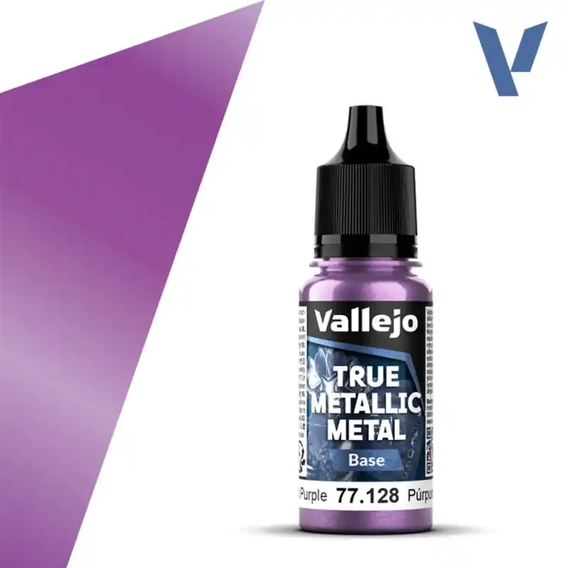 Haute Qualité Pourpre Améthyste N°28 - 18ml Base True Metallic Metal - VALLEJO 77.128