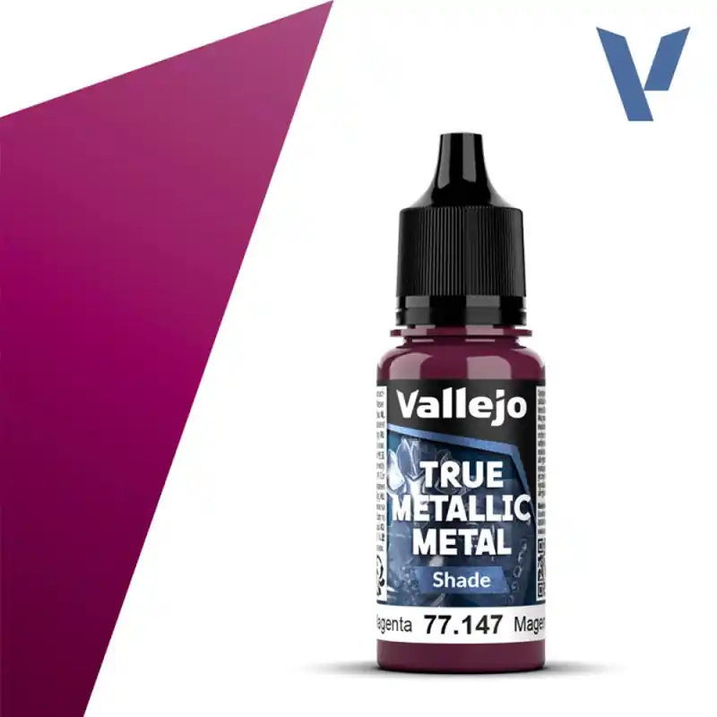 Magenta Cramoisi N°47 - 18ml Shade True Metallic Metal - VALLEJO 77.147 Super Prix