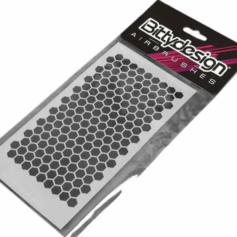 Certifié Pochoir "Honeycomb V1" Large - BITTYDESIGN BDSTC-002L