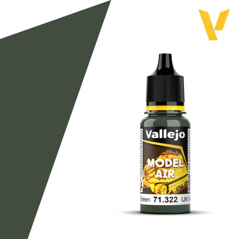 Vert Noir IJN N°209 - 18ml Model Air - VALLEJO 71.322 Achat Immédiat
