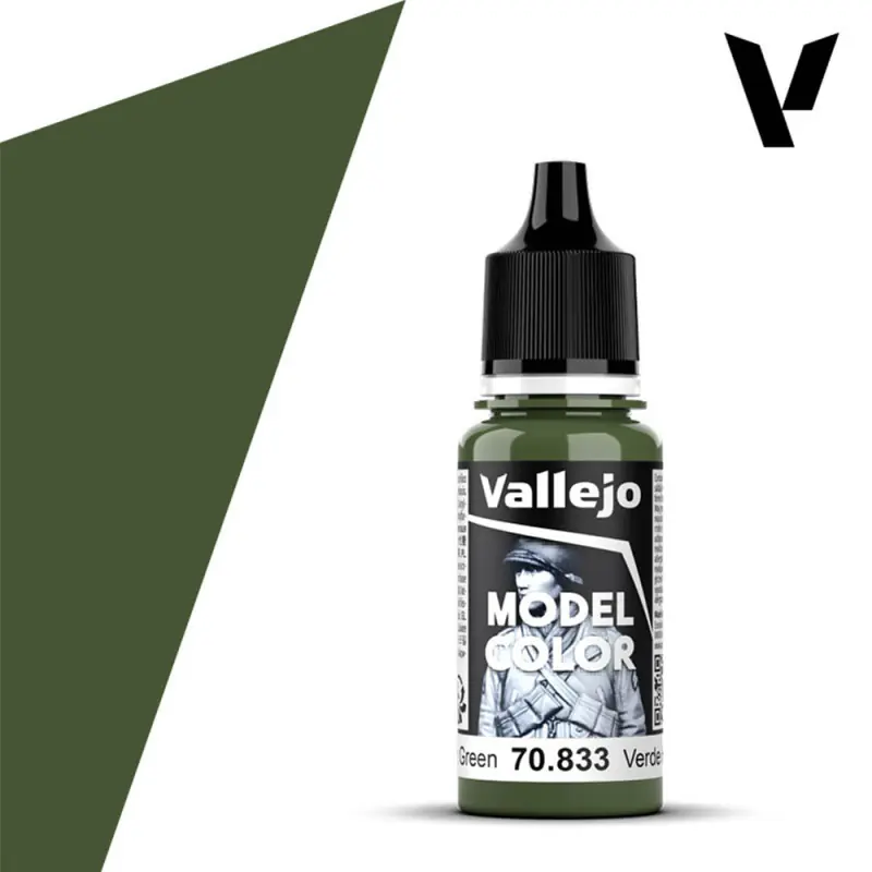 Vert Fougère N°87 - 18ml Model Color - VALLEJO 70.833 Vente Flash