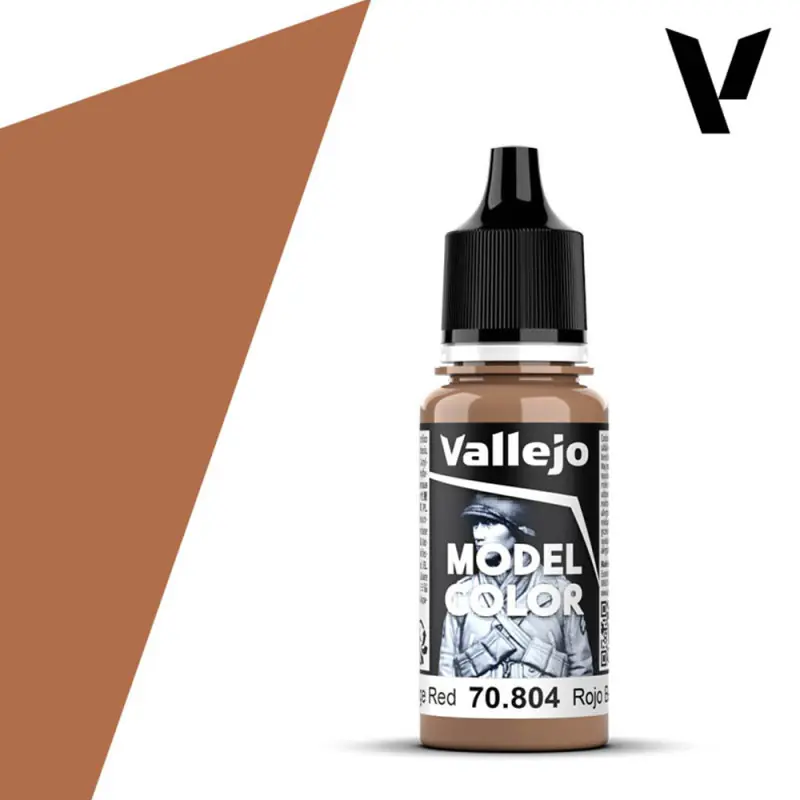 Beige Rouge N°13 - 18ml Model Color - VALLEJO 70.804 Expédition Rapide
