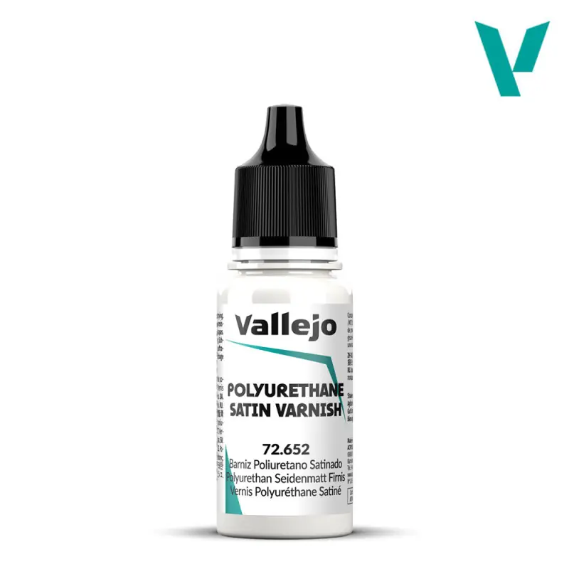 Vernis Polyuréthane Satiné - 18ml - VALLEJO 72.652 Soldes