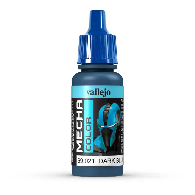 Quantité Limitée Peinture acrylique "Mecha Color" Bleu Foncé 17 ml - VALLEJO 69021 PM021