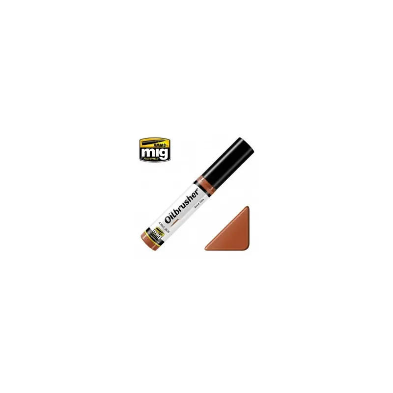 Petit Prix Peintures à l‘huile OILBRUSHER Rouge Tuile mat 10 ml - AMMO 3525