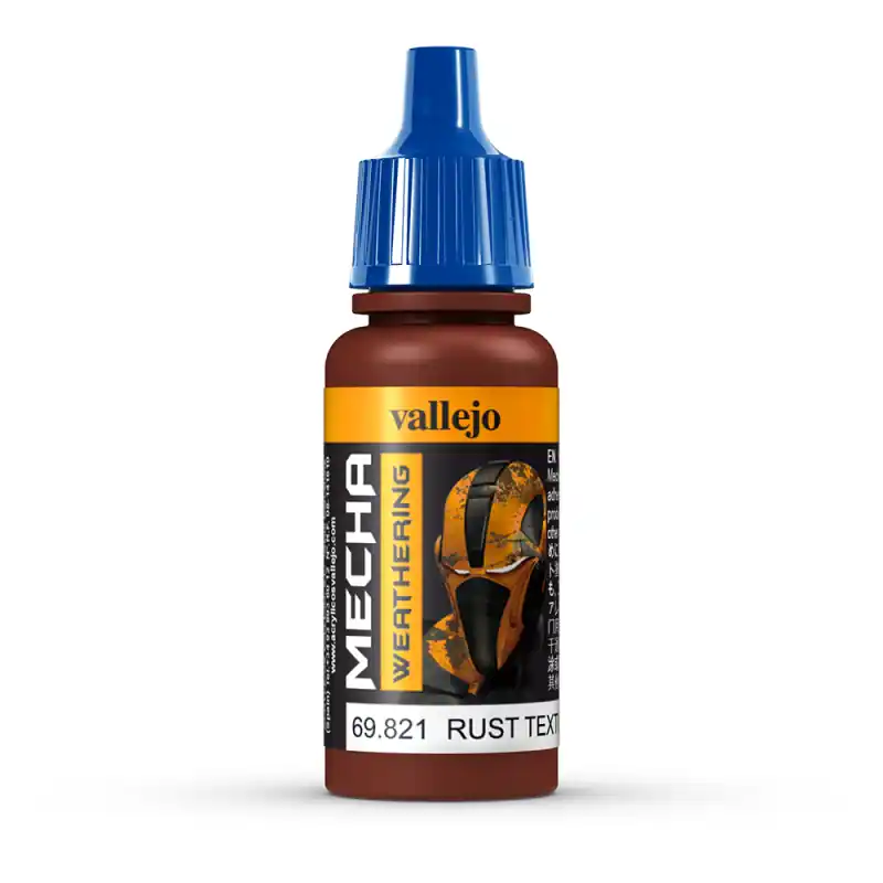 Retour Gratuit Texture "Mecha Color" Rouille (Mat) 17 ml - VALLEJO 69821 PMW821