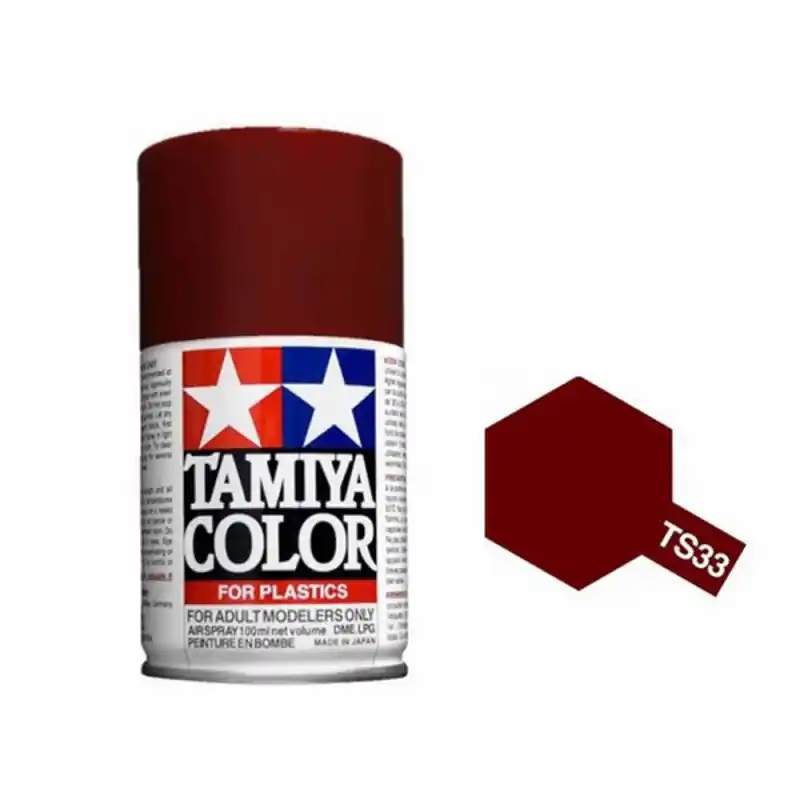 Promotion Saisonnière Rouge Coque Mat Spray de 100ml - TAMIYA 85033 / TS33