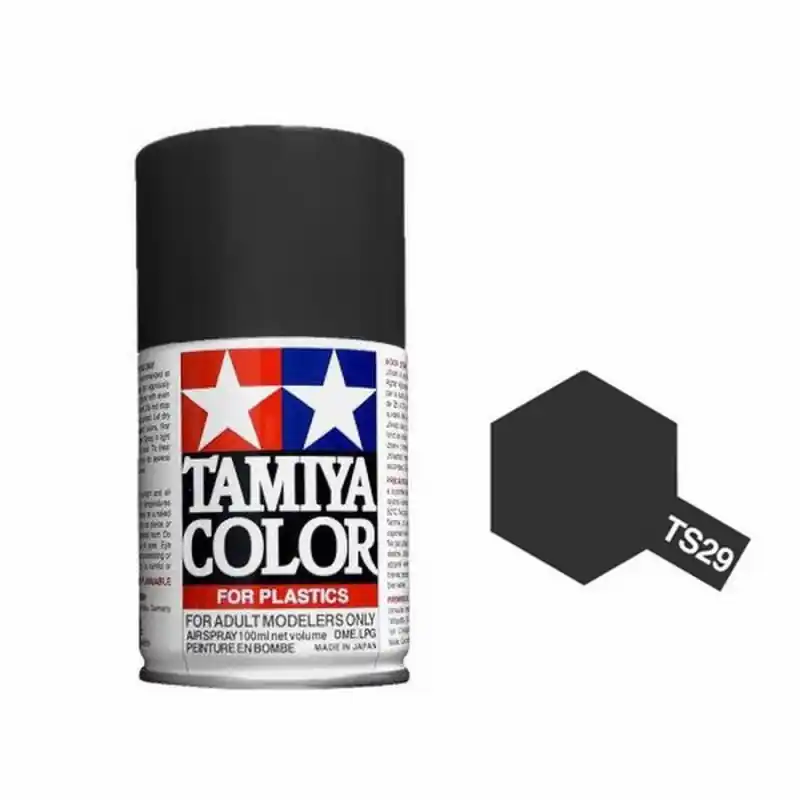 Offre Du Jour Noir satiné Spray de 100ml - TAMIYA 85029 / TS29