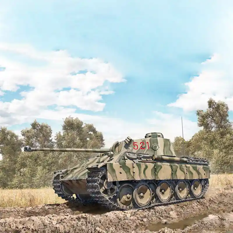 Pz. Kpfw. V Panther Ausfr. D - ITALERI 90290 - 1/35 Vente Flash