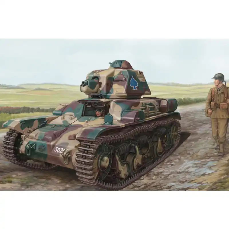 R35 français, tank d‘infanterie légère - HOBBYBOSS 83806 - 1/35 Solde