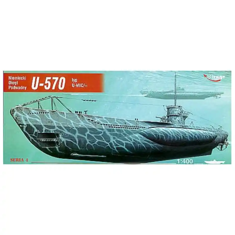 Sous-marin U 570 type U-VIIC - MIRAGE HOBBY 40411 - 1/400 Achat Immédiat