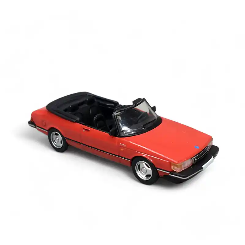 Commande En Gros Saab 900 Cabriolet, Rouge - PCX870669 - HO 1/87
