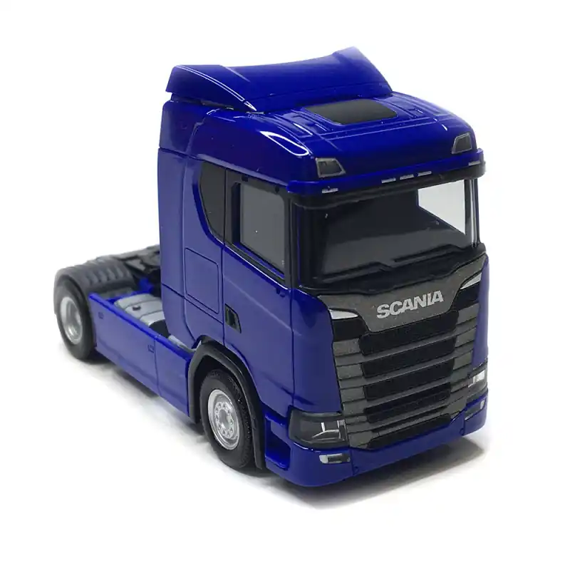 Offre Limitée Scania CS20 ND, bleu - HERPA 310192-003 - HO 1/87