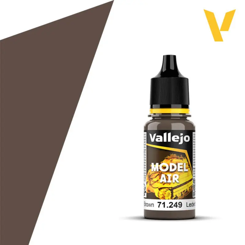 Cuir Brun N°141 - 18ml Model Air - VALLEJO 71.249 Prix Promo