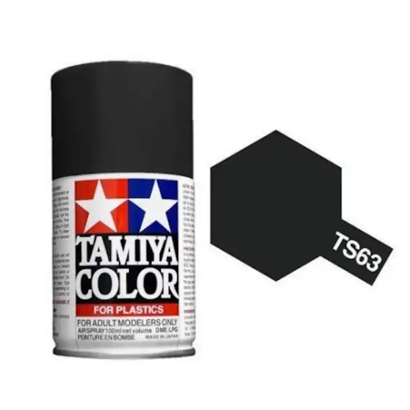 Expédié Aujourd'hui Noir OTAN Mat Spray de 100ml - TAMIYA 85063 / TS63
