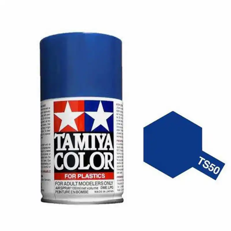 Bleu Mica Brillant Spray de 100ml - TAMIYA 85050 / TS50 Commander Vite