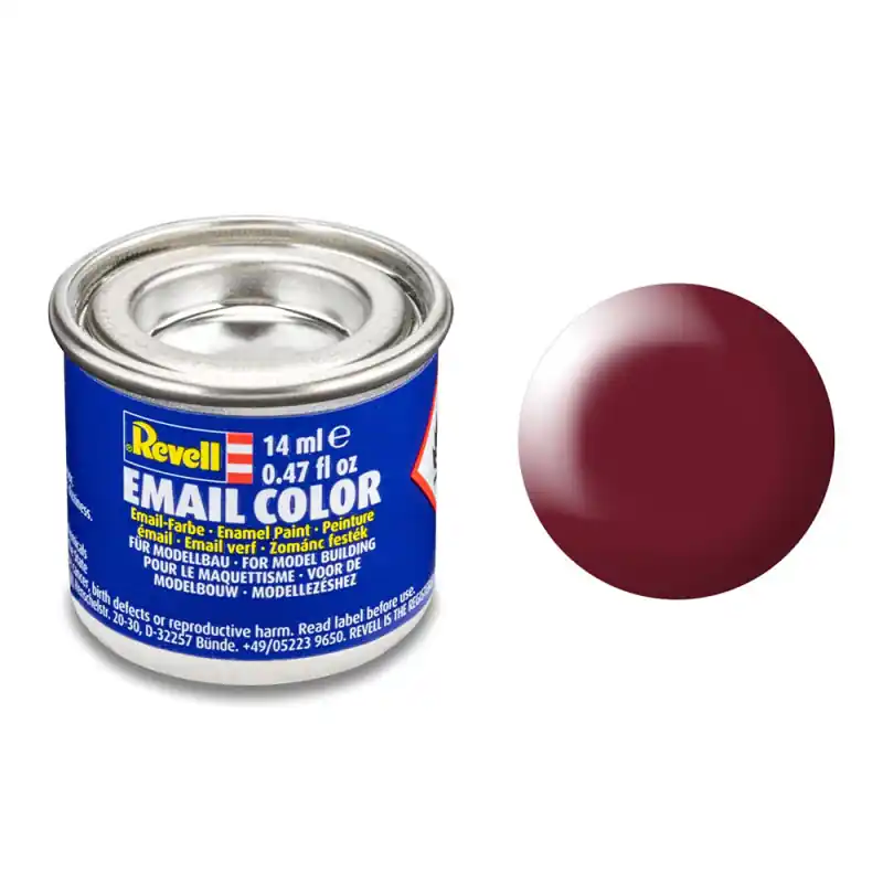 Rouge Bordeaux Satiné, 14ml Email Color - REVELL 32331 Certifié