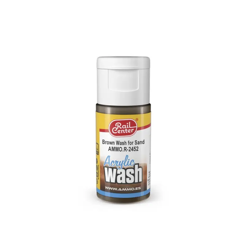 Nouveauté Lavis Brun - 15ml Acrylic Wash - AMMO AMMO.R-2452
