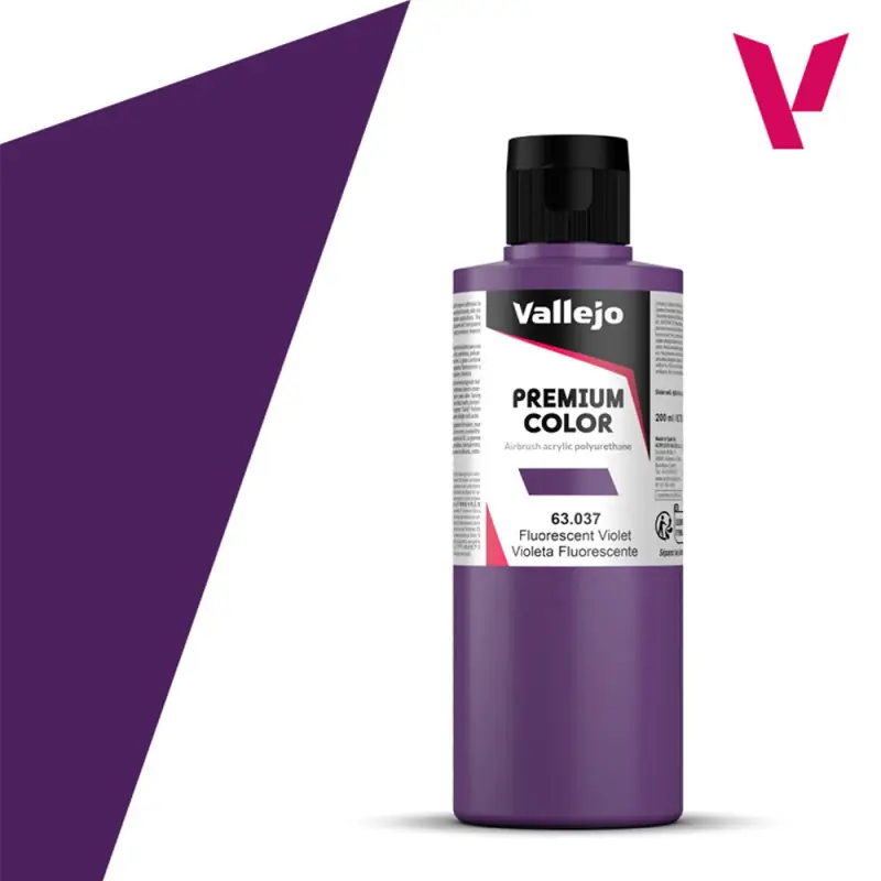 Must-Have Violet Fluo - 200ml Fluorescent Premium Color - VALLEJO 63.037