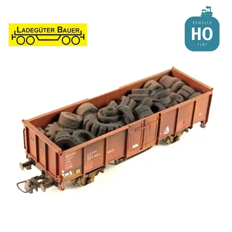 Pneumatiques pour tombereau à essieux HO Ladegüter Bauer H01027 Offre Limitée