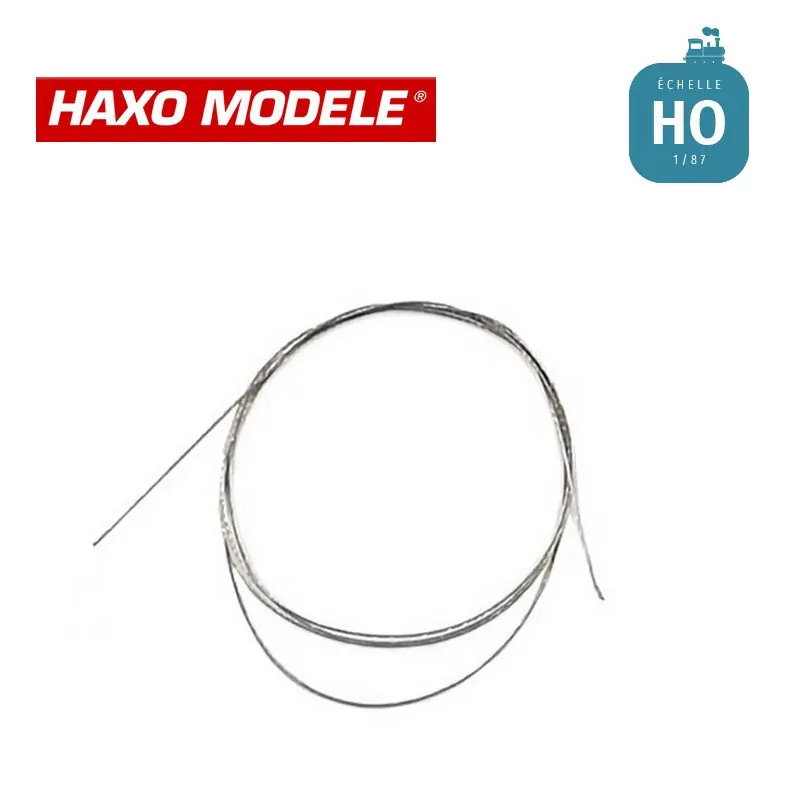 Jusqu'à Épuisement Des Stocks Micro câble en acier tressé ø 0,27 50 cm HO Haxo Modèle HM00224