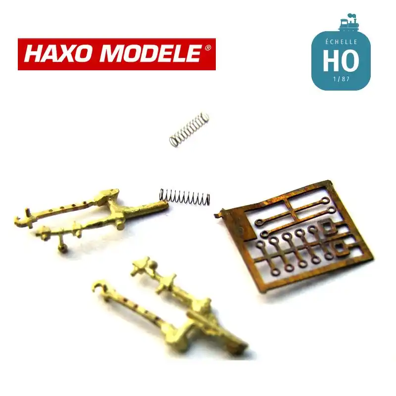 Attelages à vis, 1 paire à assembler HO Haxo Modèle HM84012 Meilleur Choix