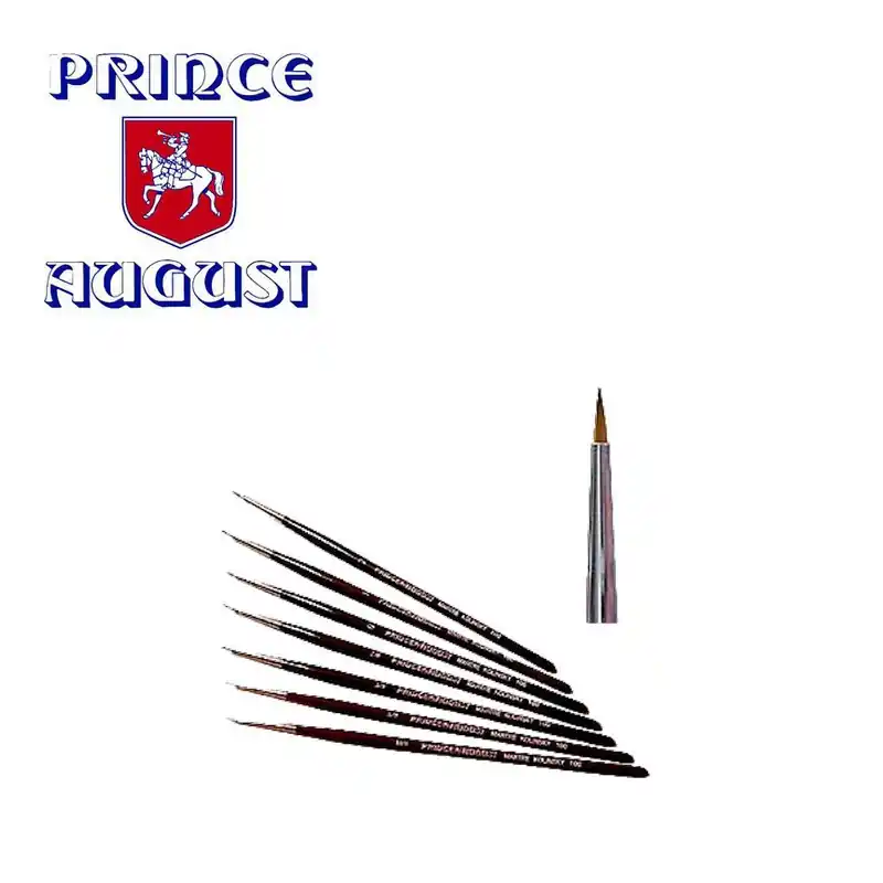 Pinceau Martre Kolinsky Poil Court Prince August PA100 Meilleur Prix